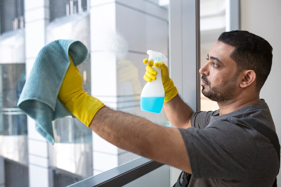 office window cleaning